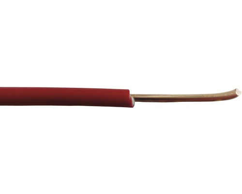 Cablu Electric Fy (H07v-u) 2, 5 mm² Rosu, Inel 100 m