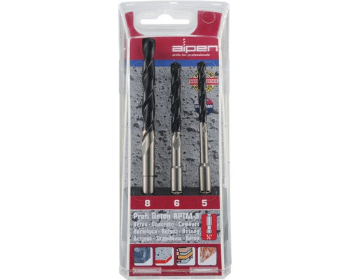 Set Burghie Beton Alpen Ø5-8 Mm, 3 Piese