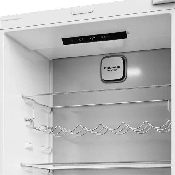 Combina Frigorifica Incorporabila GRUNDIG GKNI6950FHN, No Frost, 370 l, H 194 cm, Clasa D, HomeWhiz, Alb
