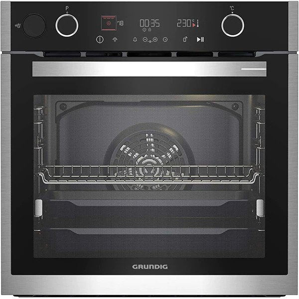 Cuptor Incorporabil GRUNDIG GEBD19401BHI, Electric, Autocuratare Catalitica, 72 l, Clasa A+, SmartAero Pro, Negru