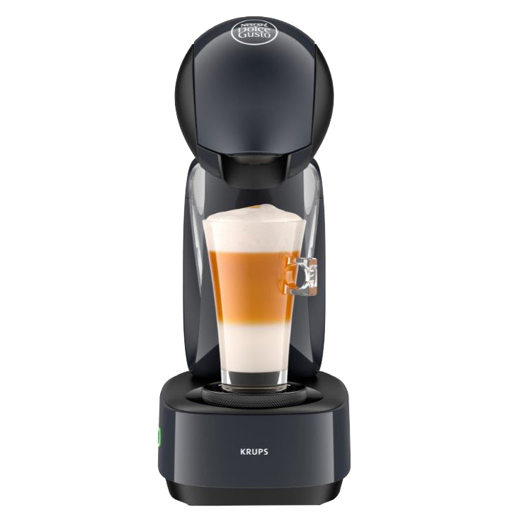 Espressor cu capsule Krups NESCAFÉ® Dolce Gusto® Infinissima KP173B10, 1500 W, 15 bari, functie eco, capacitate rezervor 1.2 L, negru-gri