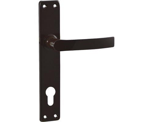 Manere Cu Sild Usa Interior Verofer Mures 90/220 Mm, Pentru Cilindru, Negru