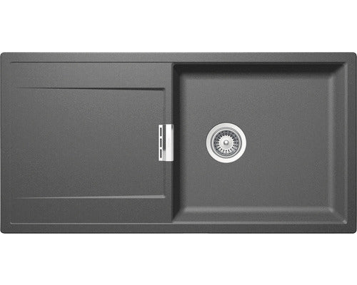 Chiuveta Bucatarie Cu O Cuva Schock Mono D-100l 100x51 Cm, Cu Picurator, Reversibila, Cristadur Stone