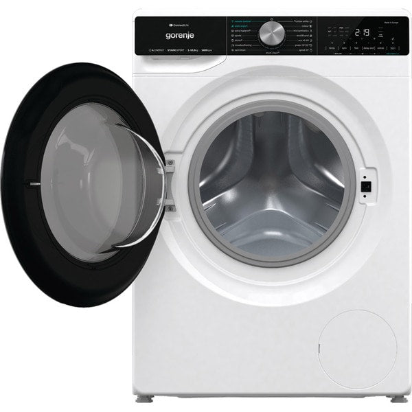 Gorenje WNS1X4ARTWIFI Masina de spalat cu incarcare frontala, clasa energetica A, 1400 rpm, capacitate 10,5 kg, 15 programe, LED, Alb