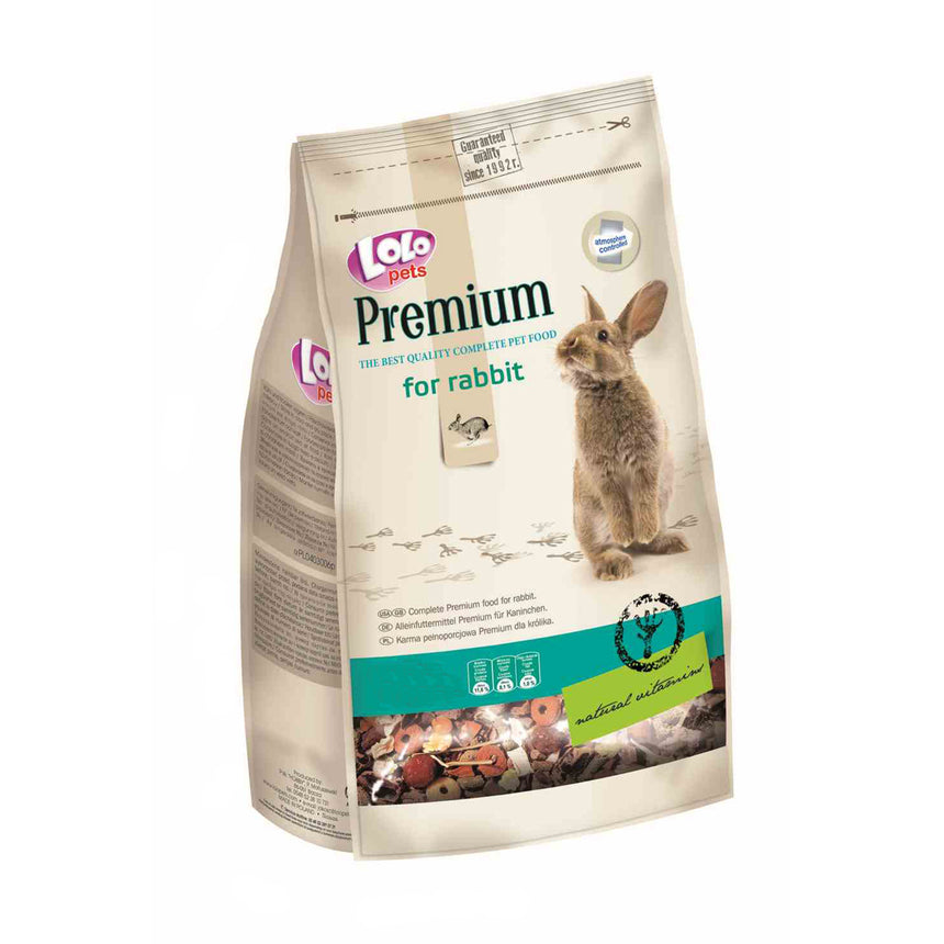 Hrana premium pentru iepure Lolo Pets, 1Kg