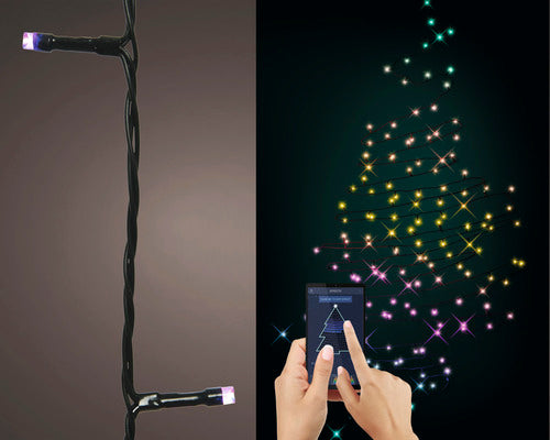 Ghirlanda Luminoasa Pentru Exterior Si Interior Lumineo 100 Led-uri Control Prin Aplicatie