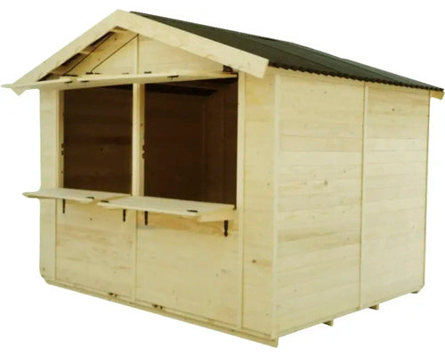 Casuta Pentru Targuri Habrita Sylva Cu Podea Lemn 300x240 Cm