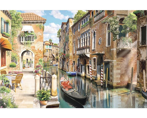 Tablou Canvas Strazi Din Venetia 60x90 Cm