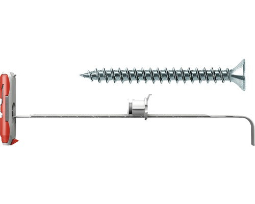 Dibluri Universale Multifunctionale Cu Surub Fischer Duotec Ø10x50 Mm, 10 Bucati, Pentru Perete Fals Sau Zidarie