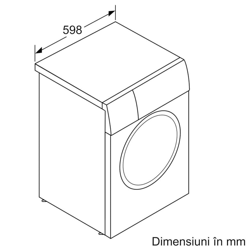 Masina de spalat rufe Bosch WAN24064BY, 1200 RPM, 7 kg, Super Quick 30, SpeedPerfect, EcoSilence Drive, Clasa B, Alb