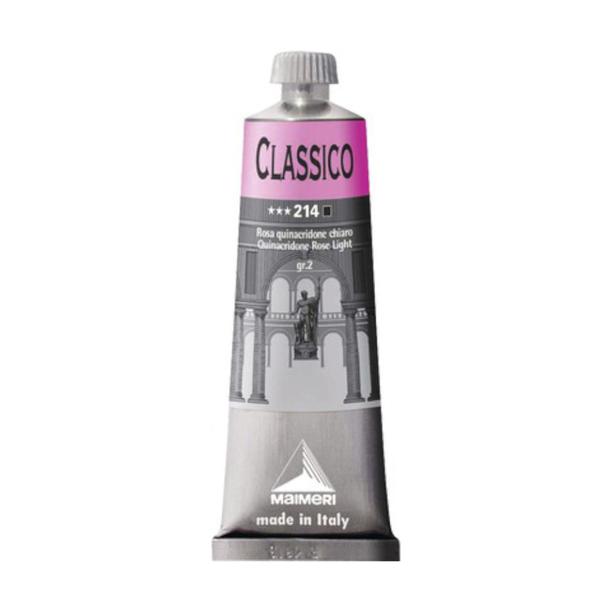Vopsea in Ulei Classico Maimeri, Quinacridone Rose Light, 60 ml