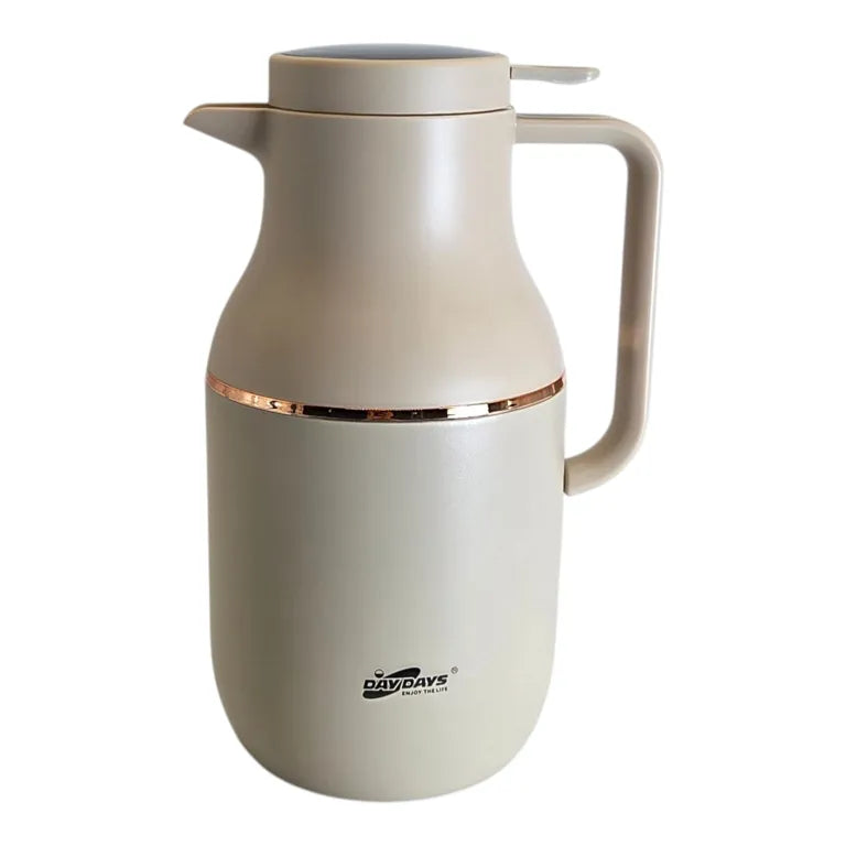 Cană Termos 1,6L cu Izolație Termică, Capac Etanș și Mâner Ergonomic, pentru Cafea, Ceai și Băuturi Calde sau Reci