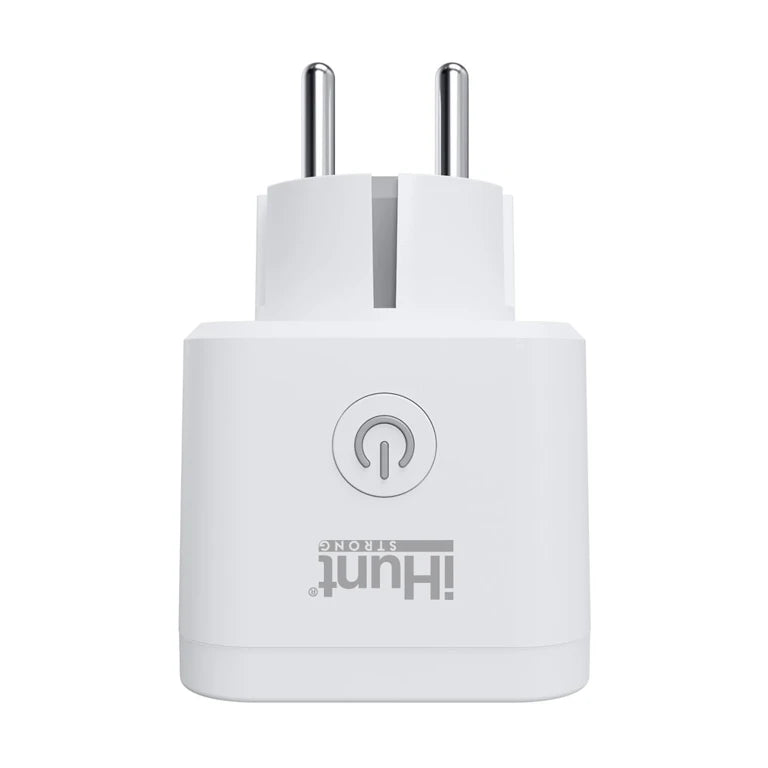 Priză Inteligentă WiFi iHunt Smart Plug 16A, 3840W, Bluetooth 5.1, Monitorizare Consum, Alexa și Google Assistant