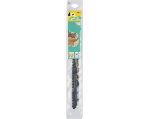 Panze Fierastrau Sabie Wolfcraft 230/210 Mm, Pentru Grinzi & Crengi, Pachet 2 Bucati