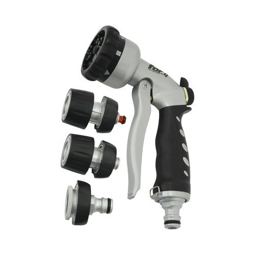 Pistol pentru stropit multifunctional, metal, 6 functii
