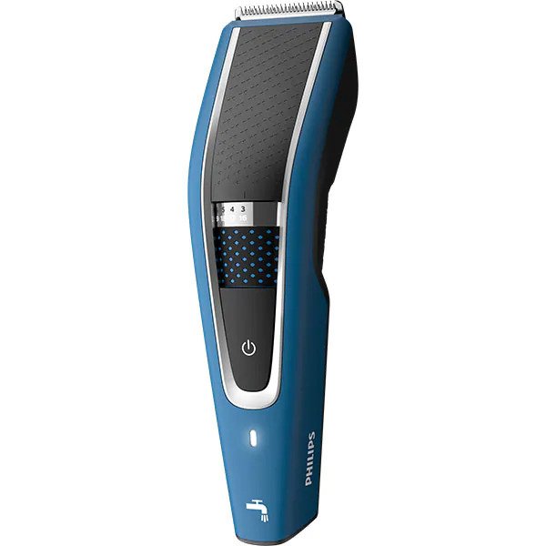 Masina de tuns, Philips, fara fir, ergonomic, inox, albastru/negru