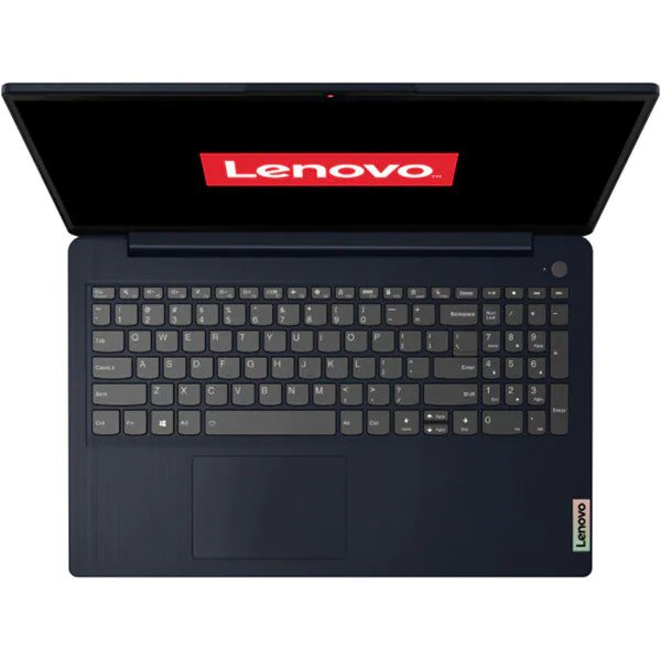 Laptop LENOVO IdeaPad 3 15ALC6, AMD Ryzen 5 5500U pana la 4 GHz, 15.6" Full HD, 8GB, SSD 256GB, AMD Radeon Graphics, Free Dos, Albastru