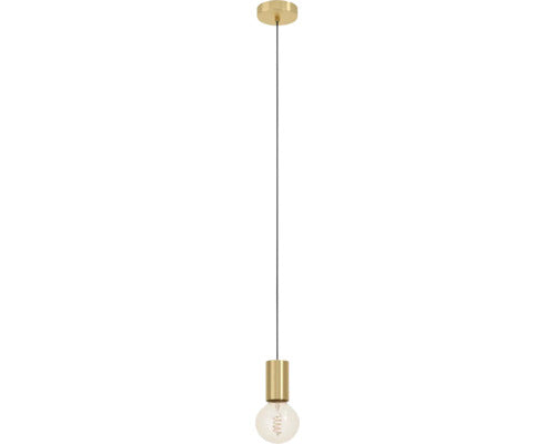 Pendul Pozueta 1 E27 Max. 1x40w, Alama Matisata