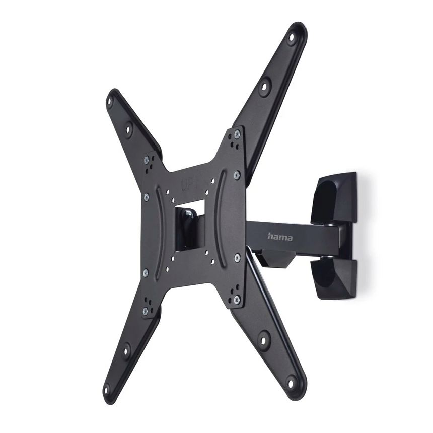 Suport TV de perete Hama 220823, Full Motion, 19"-48" (48cm-122cm), 20 kg, Negru