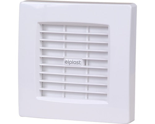 Ventilator Axial Elplast Cu Grila Automata Ø 100 Mm