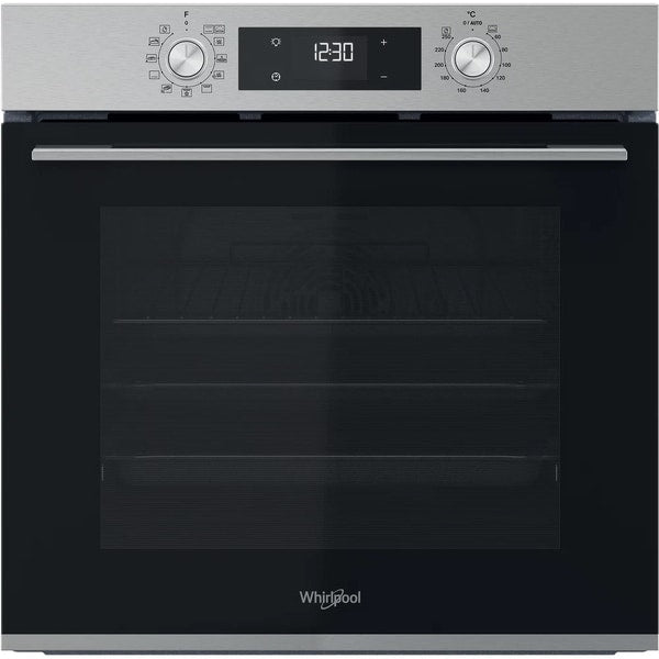 Cuptor incorporabil Whirlpool OMK58RU1SX, Electric, Multifunctional, 71 l, Autocuratare catalitica, Display, Clasa A+, Inox