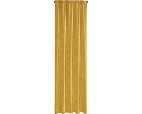 Draperie Cu Inele Hugo Galben 140x245 Cm
