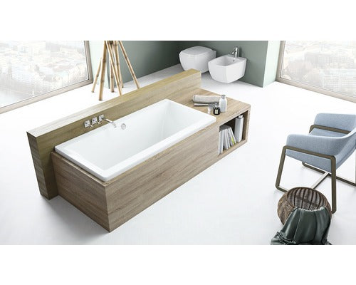 Cada de Baie Rectangulara Radaway Aridea, 170x75,5x45,50 cm, Acril, WA1-24-170x075U, Alb