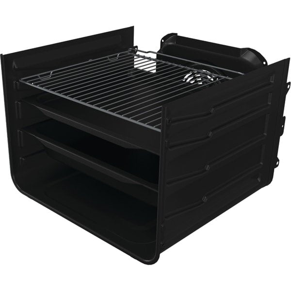 Aragaz GORENJE GEC5B41WG, 4 arzatoare, Electric, L 50 cm, Grill, Alb