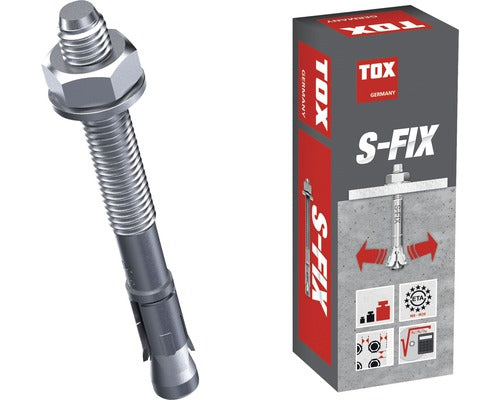 Ancore Conexpand Tox S-fix Pro M12x110 Mm, Zincate, 25 Bucati