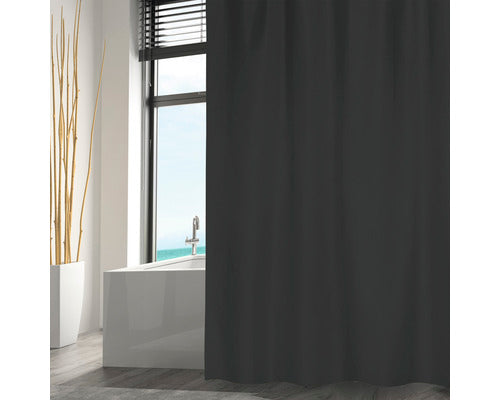 Perdea De Dus Msv Textil 180x200 Cm Negru