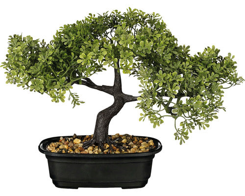 Bonsai Artificial In Ghiveci Mica H 21 Cm 3 Ramuri