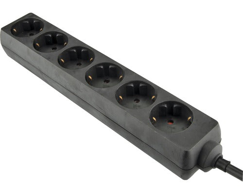 Prelungitor Electric 6 Prize 3m 3500w Negru