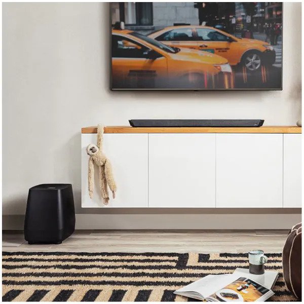 Soundbar POLK AUDIO MagniFi 2, 2.1, Bluetooth, Subwoofer Wireless, Dolby, Negru