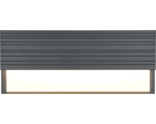 Aplica Cu Led Integrat Mariza 13w 1300 Lumeni, Pentru Exterior Ip65, Antracit