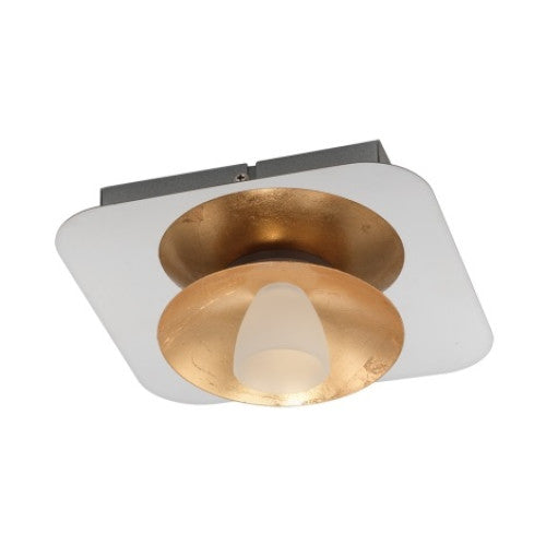 Plafoniera Torano EGLO, metal,sticla,auriu