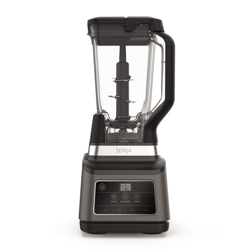 Blender 2in1 Ninja Auto IQ BN750, 1200W, 2.1L/700ml, 3 programe Auto IQ, 4 programe manuale, 3 viteze, functie zdrobire gheata, 1 recipient To Go, recipiente Tritan, lama patentata Pro Extractor Blade, fara BPA, negru