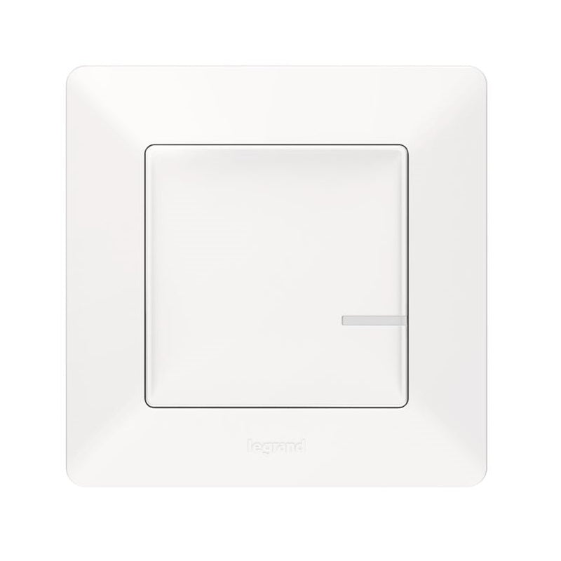 Intrerupator fara fir pentru iluminat - 1 post Legrand Valena Life with Netatmo, Alb