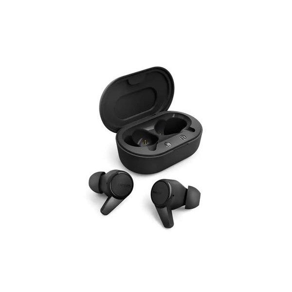 Casti Audio In-Ear True Wireless Philips TAT1207BK/00, Bluetooth, Negru