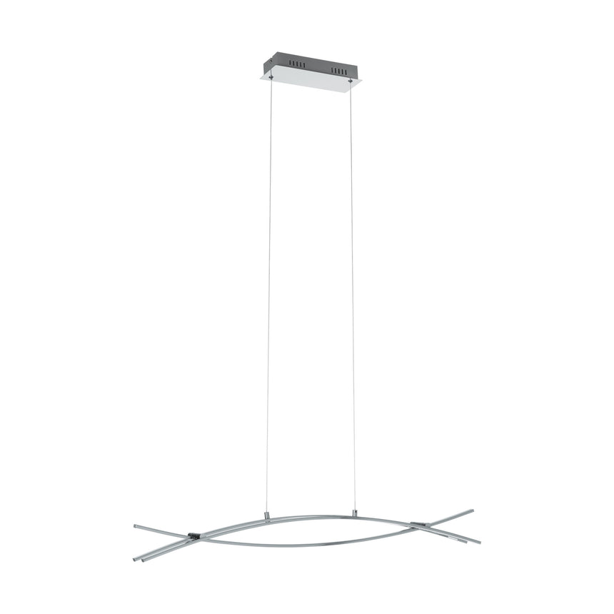 Pendul Nevado, 96331, Crom-Alb, LED 3x9W, 3x1000lm