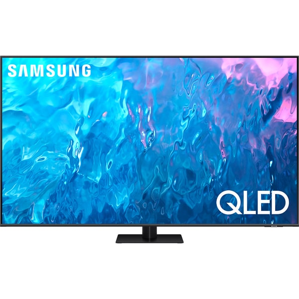Televizor QLED Smart SAMSUNG 55Q70C, Ultra HD 4K, HDR, 138 cm, Clasa G, Gri