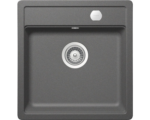 Chiuveta Bucatarie Cu O Cuva Schock Mono N-100s 49x51 Cm, Fara Picurator, Cristadur Stone