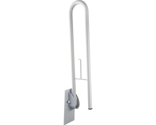 Maner ajutor pliant cu suport hartie igienica 76 cm crom