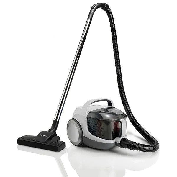 Aspirator Gorenje VCEA01GACWCY, 800W, recipient praf 2.2L, filtru HEPA, alb/negru