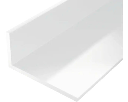 Cornier Plastic Alberts 30x20x3 Mm, Lungime 2m, Alb