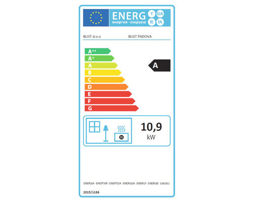 Semineu Pe Lemne Padova 10,9 Kw 91x51x48,5 Cm