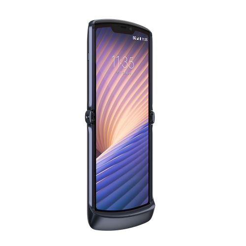Telefon mobil Motorola Moto RAZR, Dual SIM, 256GB, 8GB RAM, 5G, Polished Graphite