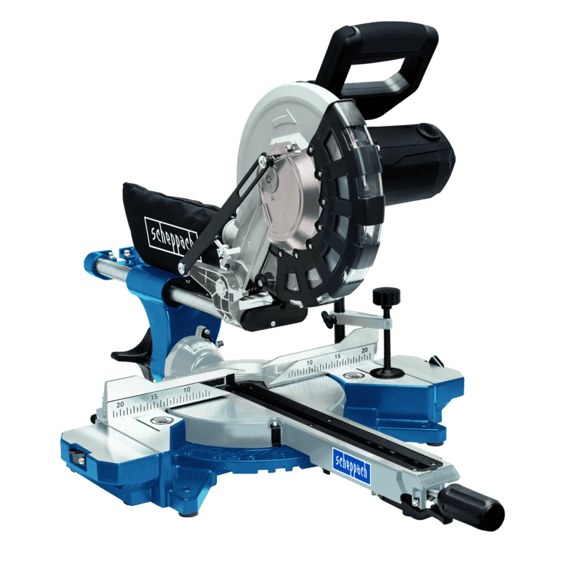 Fierastrau Scheppach HM 254 onglet cu functie de tragere si laser