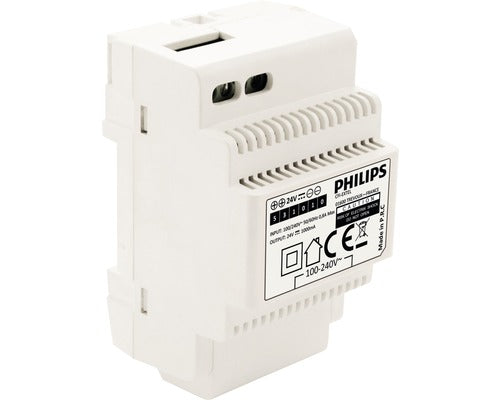 Transformator Pentru Videointerfon Philips Welcomeeye Power 24v 1a, Montaj In Tablou Electric
