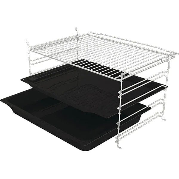 Cuptor Incorporabil GORENJE BO6717E03BG, Electric, Airfry, functia pizza, Autocuratare Hidrolitica, 77 l, Clasa A, Negru
