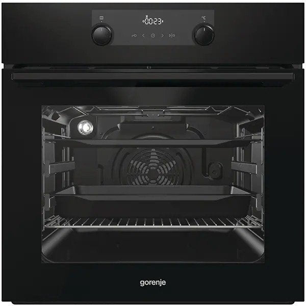Cuptor incorporabil GORENJE BOS737E301BG, Electric, Autocuratare AquaClean, 71 l, Clasa A, Negru